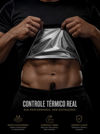 Camiseta Slimming Shaper© Sauna Modeladora com Efeito Slim | Treino e Musculação