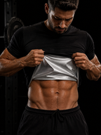 Camiseta Slimming Shaper© Sauna Modeladora com Efeito Slim | Treino e Musculação
