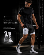 COMBO DOMINUS PERFORMANCE (Camiseta + Shorts + Brinde)