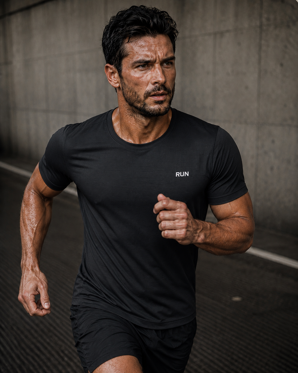 Kit com 3 Camisetas Masculinas Dry-Fit Anti Odor