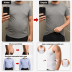 Regata de Compressão Modeladora Slimming Vest© - Comprime Abdômen e Corrige Postura [COMPRE 1 LEVE 2]