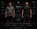 Kit Iron Transform - Fortis © - 3 Peças Dry Fit Alta Elasticidade - Frete Grátis