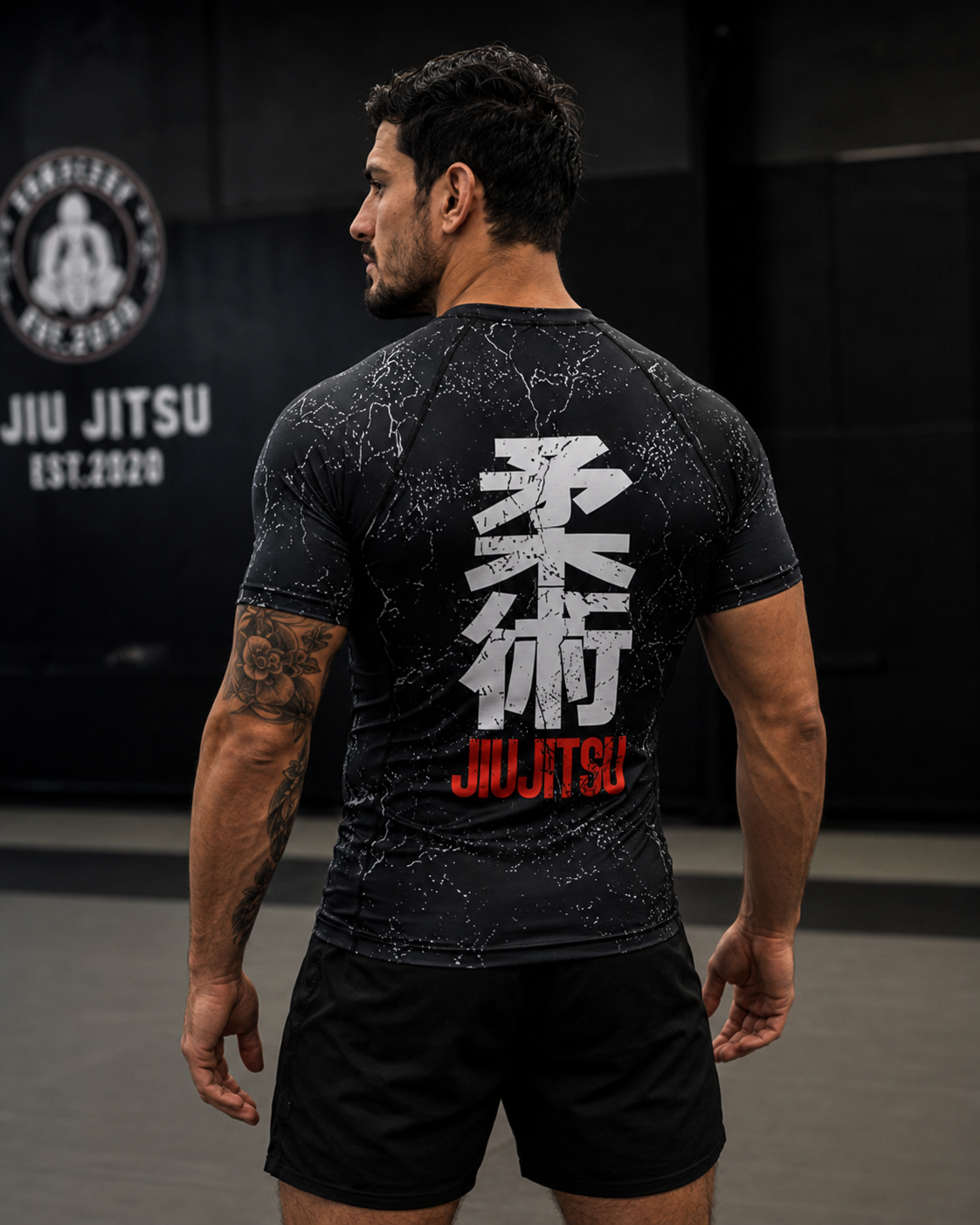 Rash Guard Masculina Black Impact© No-Gi | Jiu Jitsu