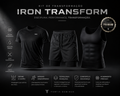 Kit Iron Transform - Fortis © - 3 Peças Dry Fit Alta Elasticidade - Frete Grátis
