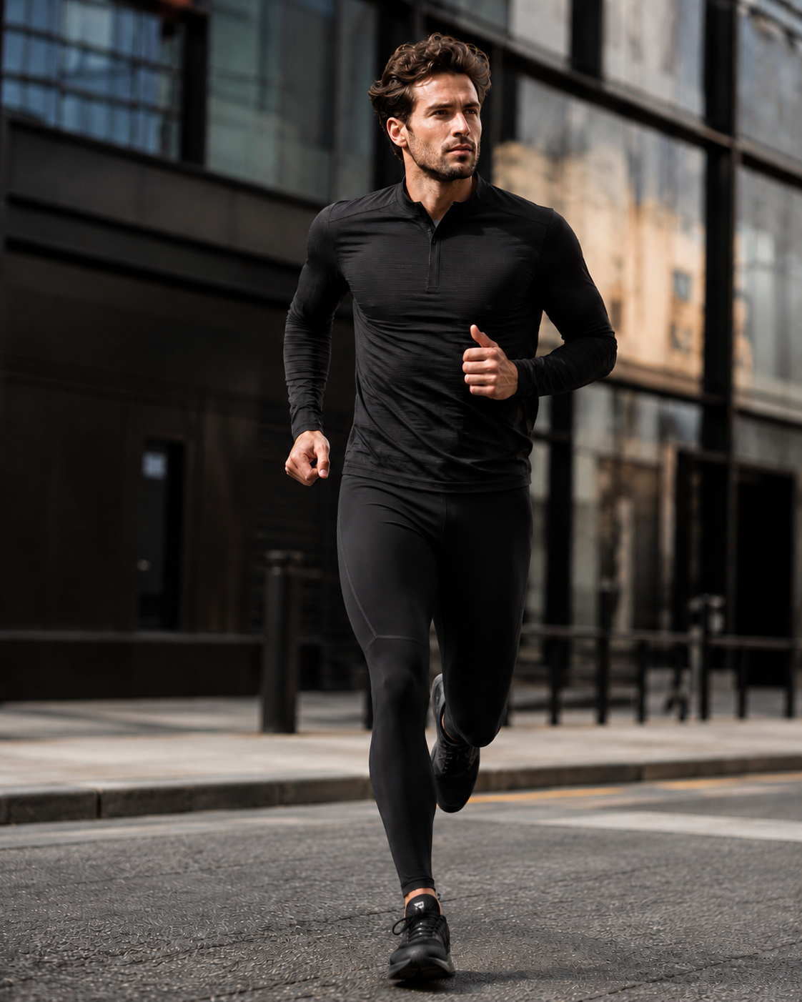 Calça Segunda Pele Legging de Compressão Masculina para Treino