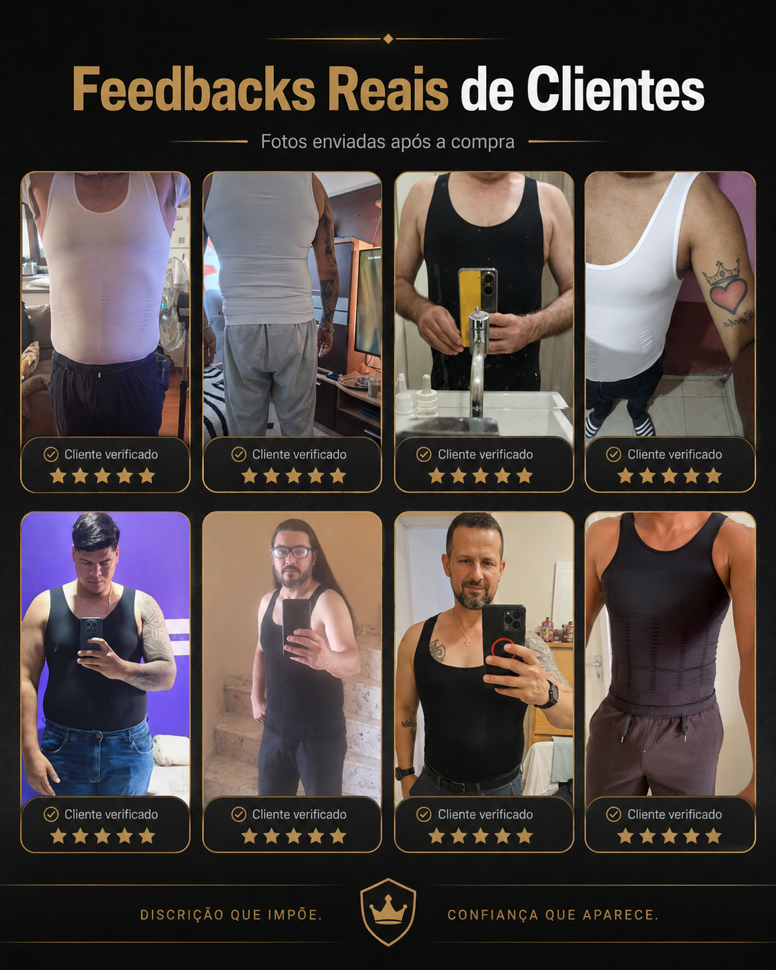 Regata de Compressão Modeladora Slimming Vest© - Comprime Abdômen e Corrige Postura [COMPRE 1 LEVE 2]
