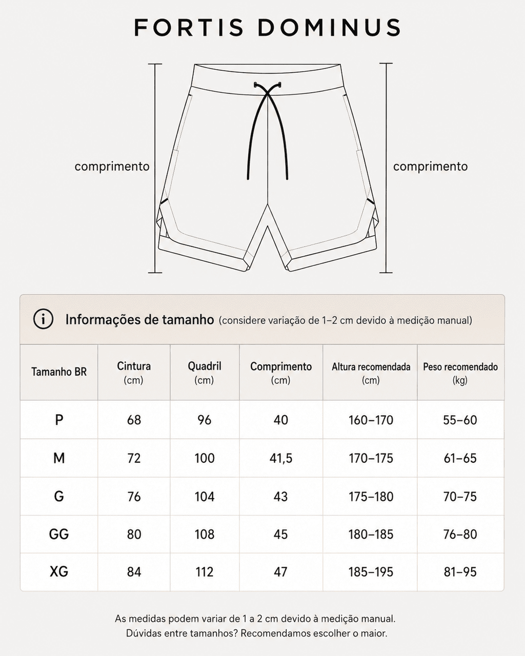 COMBO DOMINUS PERFORMANCE (Camiseta + Shorts + Brinde)
