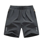 Forge Vanguard© | Shorts Masculino Leve Dry-Fit com Bolso Zipado e Reflexivo | A Forja da Excelência | Preto