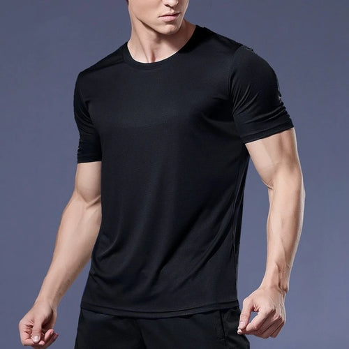 Camiseta Masculina Dry-Fit Manga Curta - Tecnologia Anti Odor