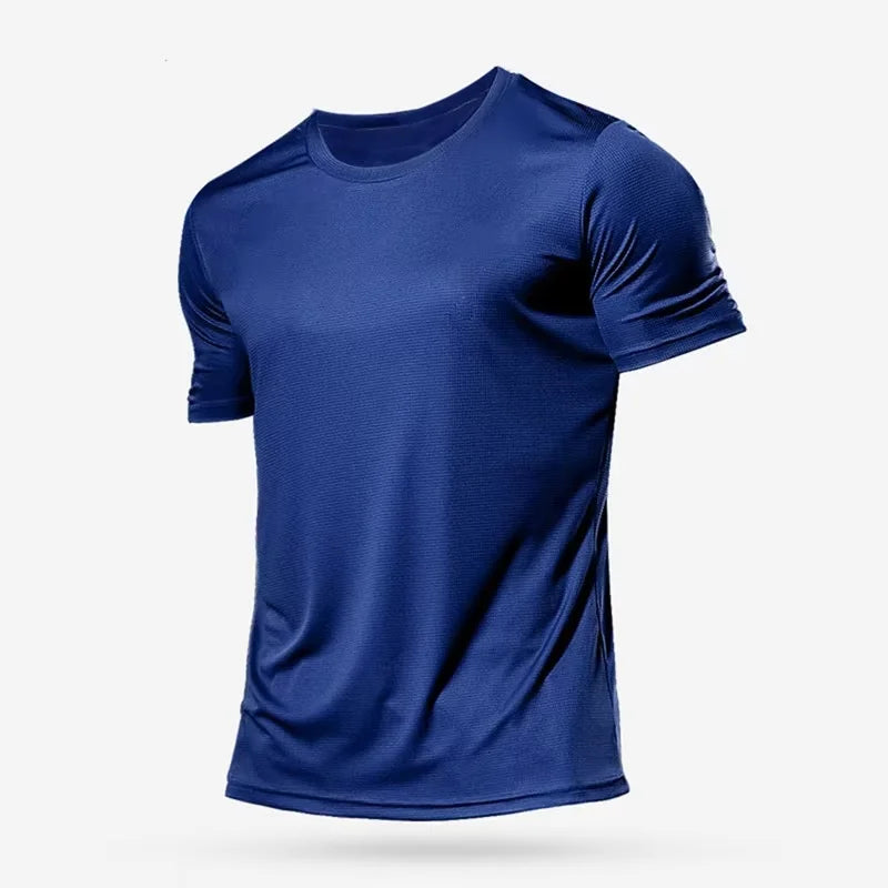 Camiseta Masculina Dry-Fit Manga Curta - Tecnologia Anti Odor