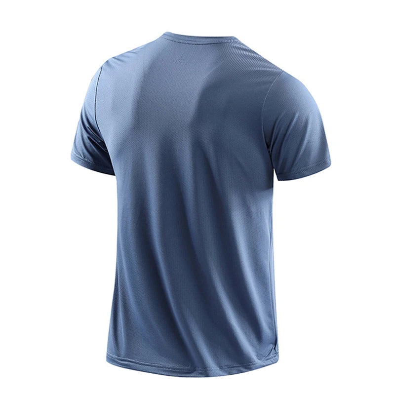 Forge Recon© | Camiseta Masculina Dry-Fit Manga Curta Termorregulação | A Forja da Excelência | Azul, Cinza, Branca e Preta
