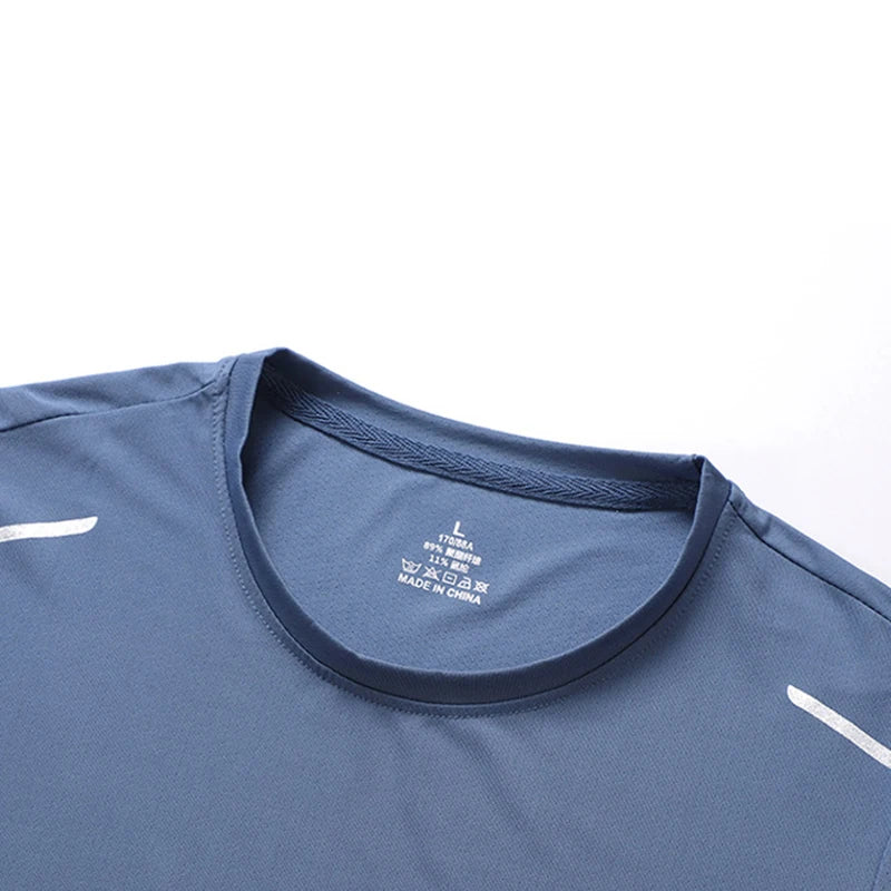 Forge Recon© | Camiseta Masculina Dry-Fit Manga Curta Termorregulação | A Forja da Excelência | Azul, Cinza, Branca e Preta