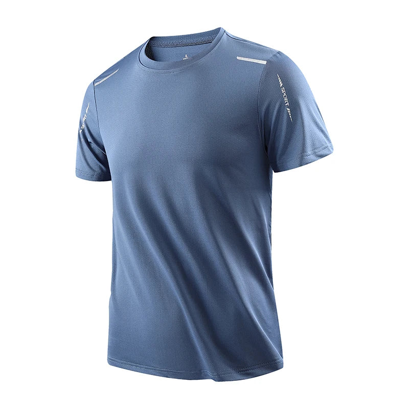 Forge Recon© | Camiseta Masculina Dry-Fit Manga Curta Termorregulação | A Forja da Excelência | Azul, Cinza, Branca e Preta