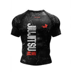 Rash Guard Masculina Black Impact© No-Gi | Jiu Jitsu