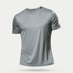 Camiseta Masculina de Treino Slim Fit Ignite Run©- Dry-Fit com Tecnologia Anti Odor