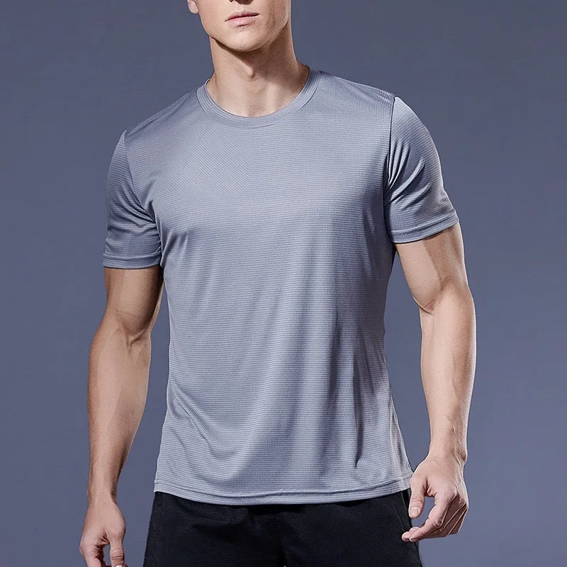 Camiseta Masculina Dry-Fit Manga Curta - Tecnologia Anti Odor