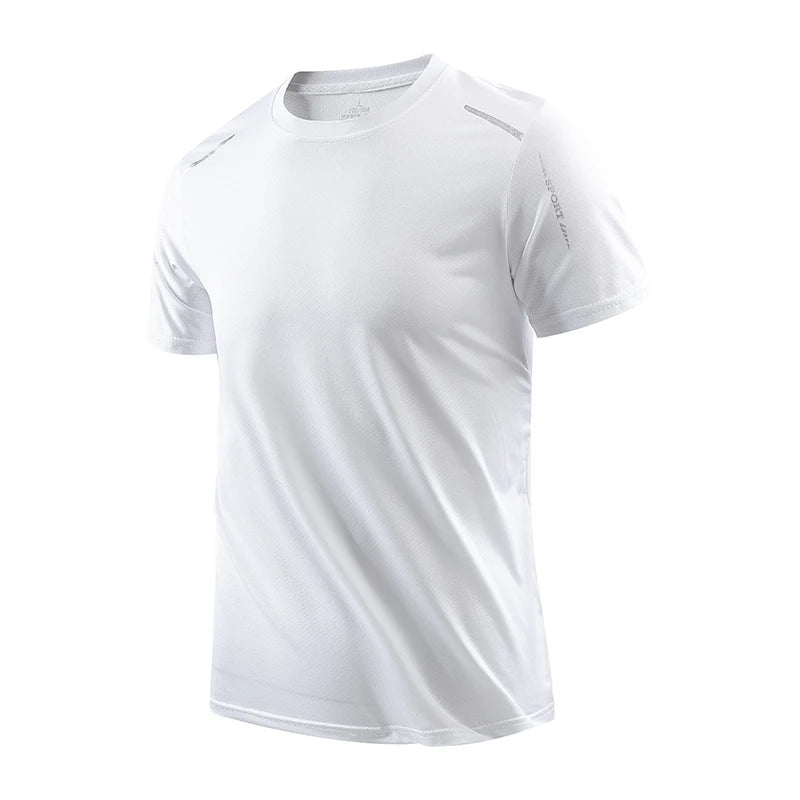 Forge Recon© | Camiseta Masculina Dry-Fit Manga Curta Termorregulação | A Forja da Excelência | Azul, Cinza, Branca e Preta